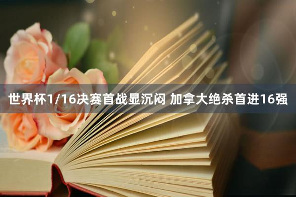 世界杯1/16决赛首战显沉闷 加拿大绝杀首进16强