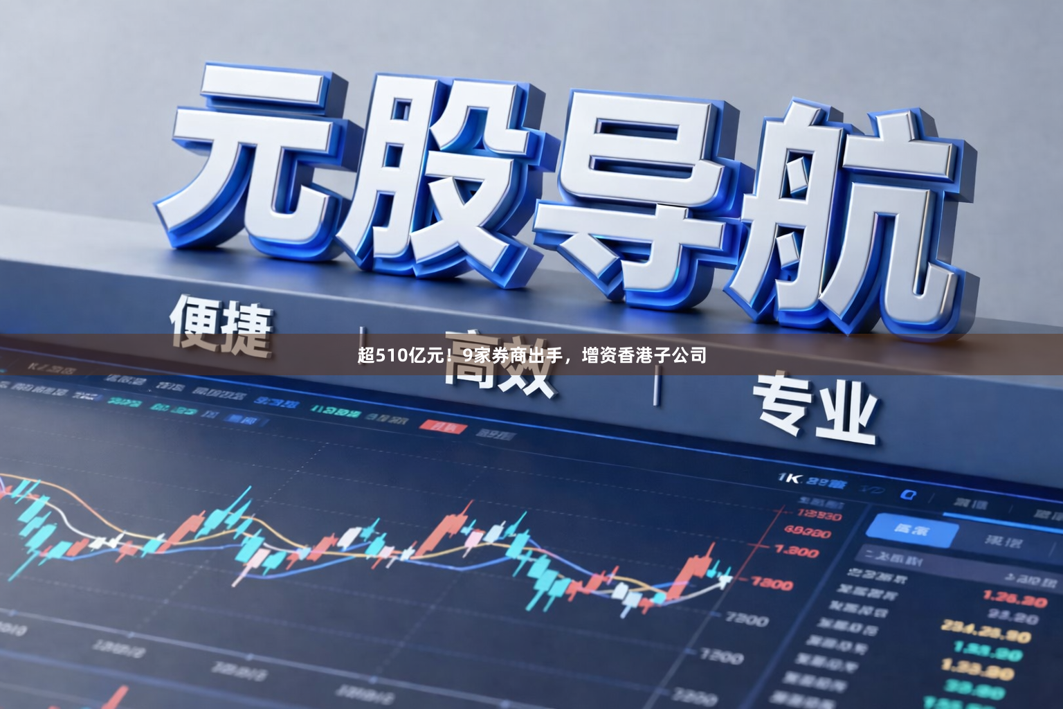 超510亿元！9家券商出手，增资香港子公司