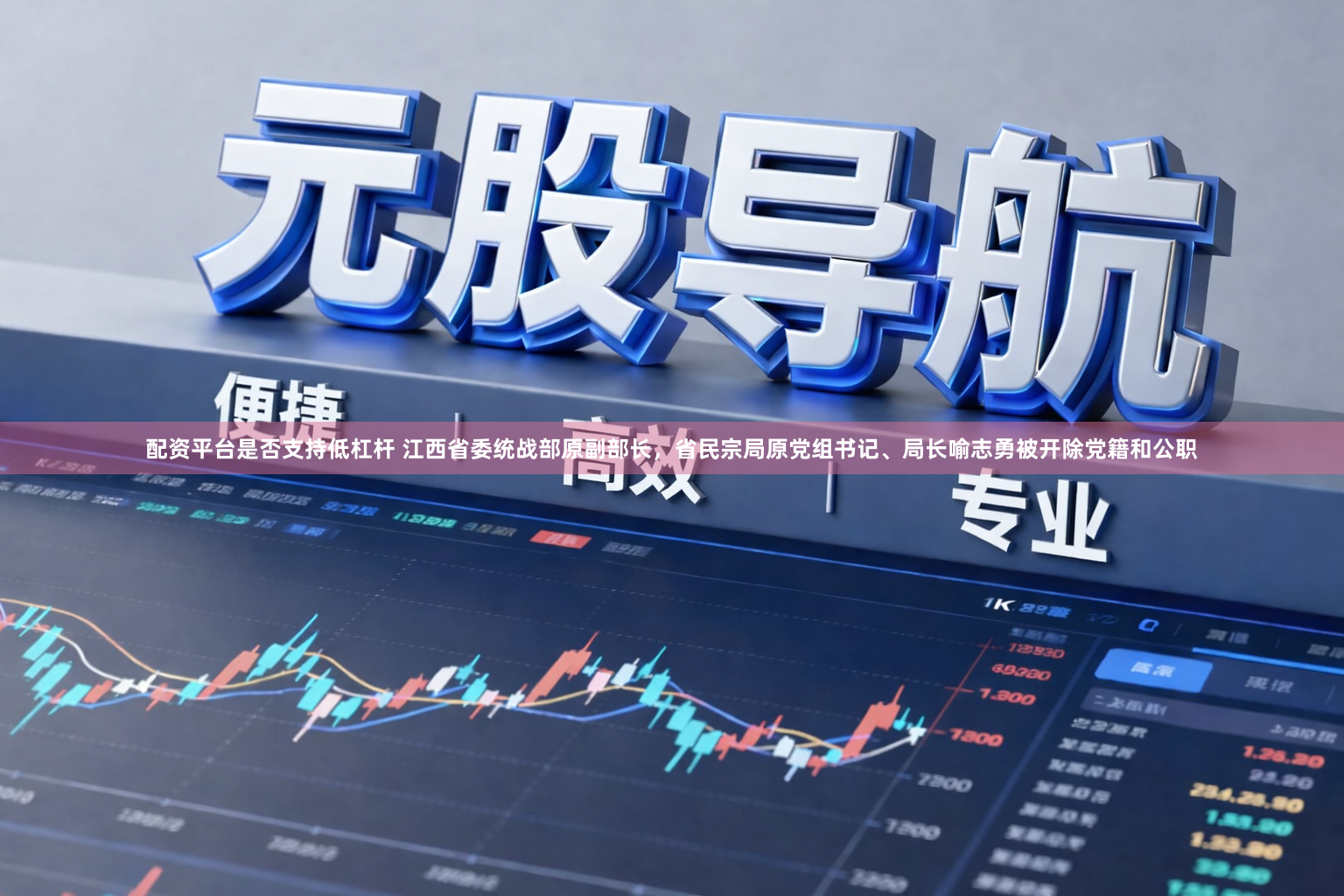 配资平台是否支持低杠杆 江西省委统战部原副部长，省民宗局原党组书记、局长喻志勇被开除党籍和公职